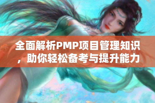 全面解析PMP项目管理知识，助你轻松备考与提升能力