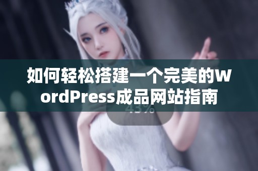 如何轻松搭建一个完美的WordPress成品网站指南