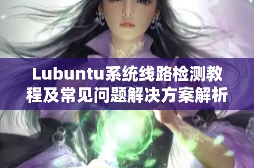 Lubuntu系统线路检测教程及常见问题解决方案解析