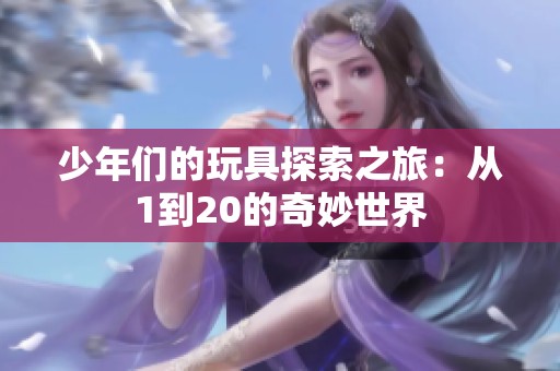 少年们的玩具探索之旅：从1到20的奇妙世界