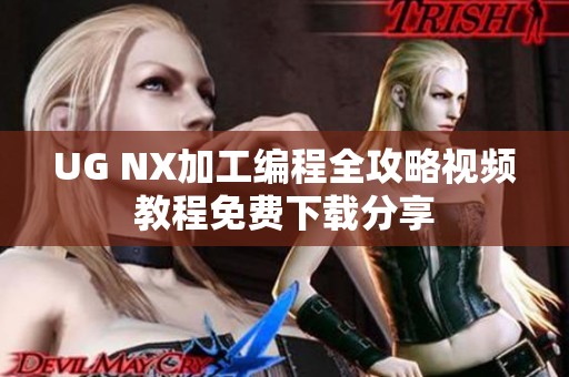 UG NX加工编程全攻略视频教程免费下载分享