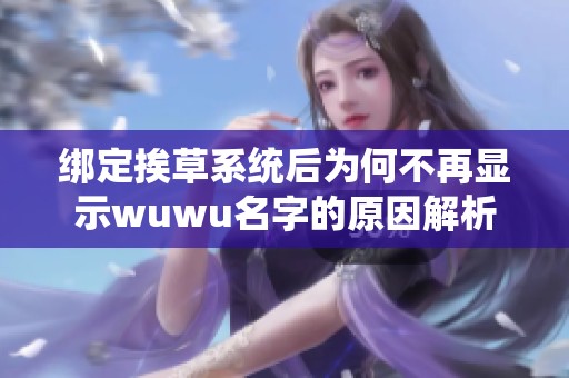 绑定挨草系统后为何不再显示wuwu名字的原因解析