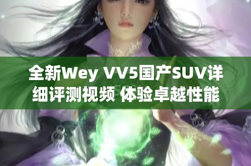 全新Wey VV5国产SUV详细评测视频 体验卓越性能与豪华设计