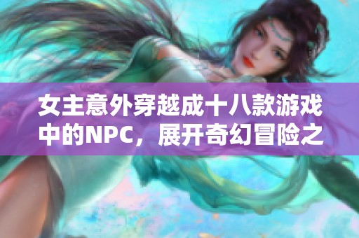 女主意外穿越成十八款游戏中的NPC，展开奇幻冒险之旅