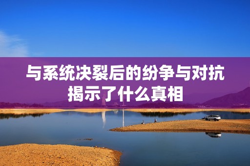 与系统决裂后的纷争与对抗揭示了什么真相