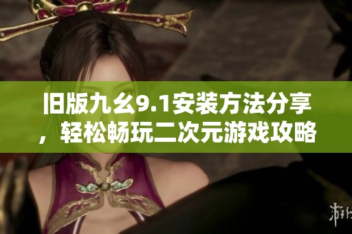 旧版九幺9.1安装方法分享，轻松畅玩二次元游戏攻略