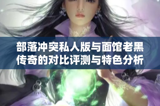 部落冲突私人版与面馆老黑传奇的对比评测与特色分析