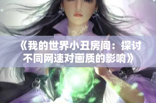 《我的世界小丑房间：探讨不同网速对画质的影响》