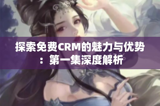 探索免费CRM的魅力与优势：第一集深度解析