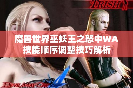 魔兽世界巫妖王之怒中WA技能顺序调整技巧解析