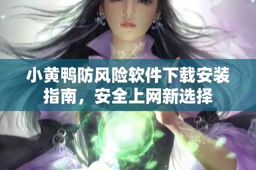 小黄鸭防风险软件下载安装指南，安全上网新选择