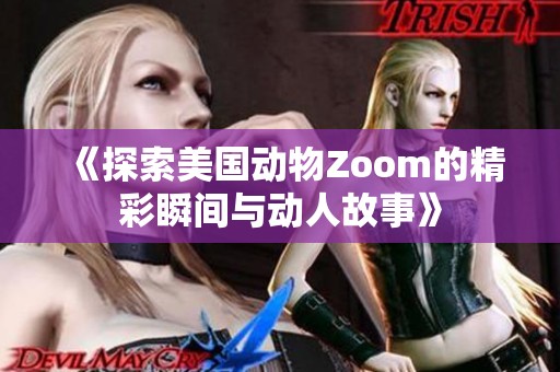 《探索美国动物Zoom的精彩瞬间与动人故事》