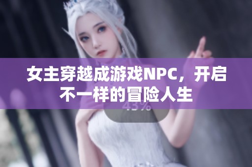 女主穿越成游戏NPC，开启不一样的冒险人生