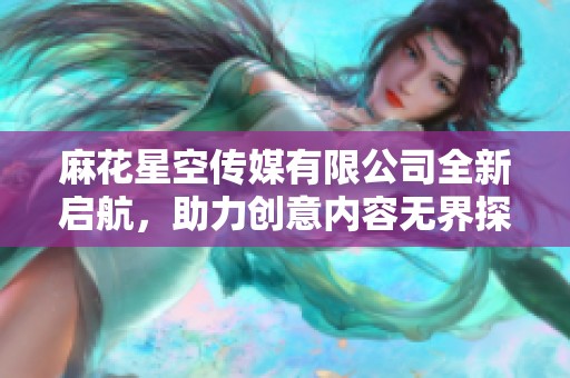 麻花星空传媒有限公司全新启航，助力创意内容无界探索