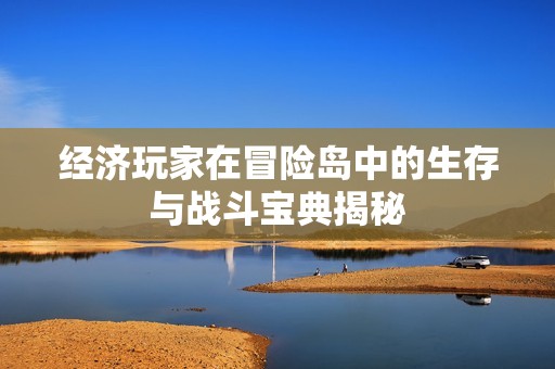 经济玩家在冒险岛中的生存与战斗宝典揭秘