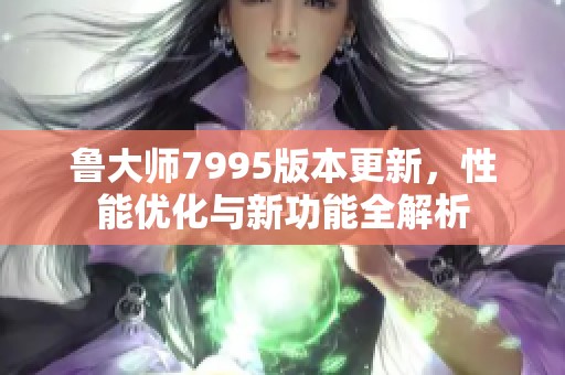 鲁大师7995版本更新，性能优化与新功能全解析